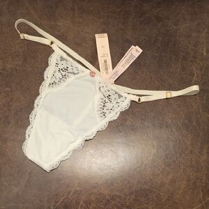Victoria's Secret Ivory Lace Panty